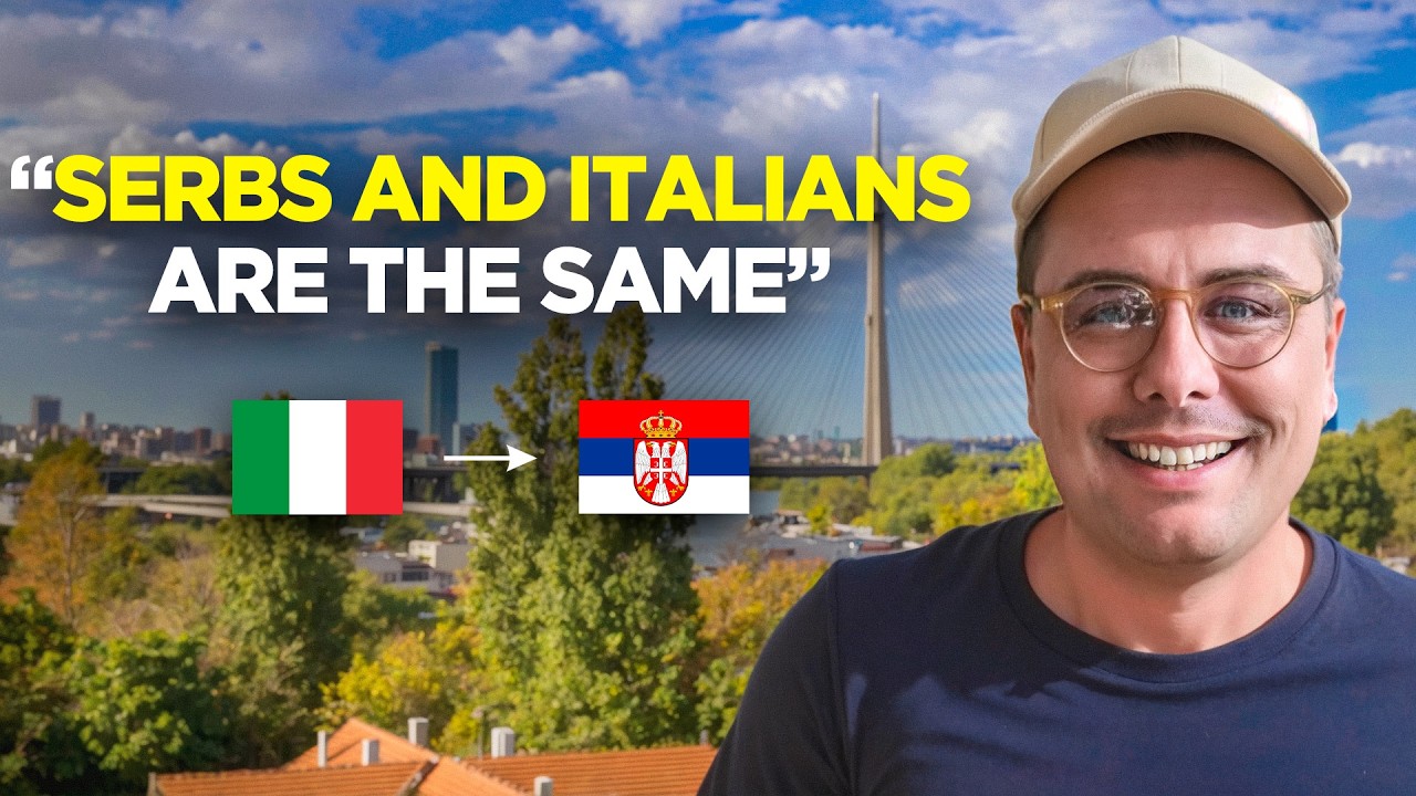 Why he chose Serbia over Italy
