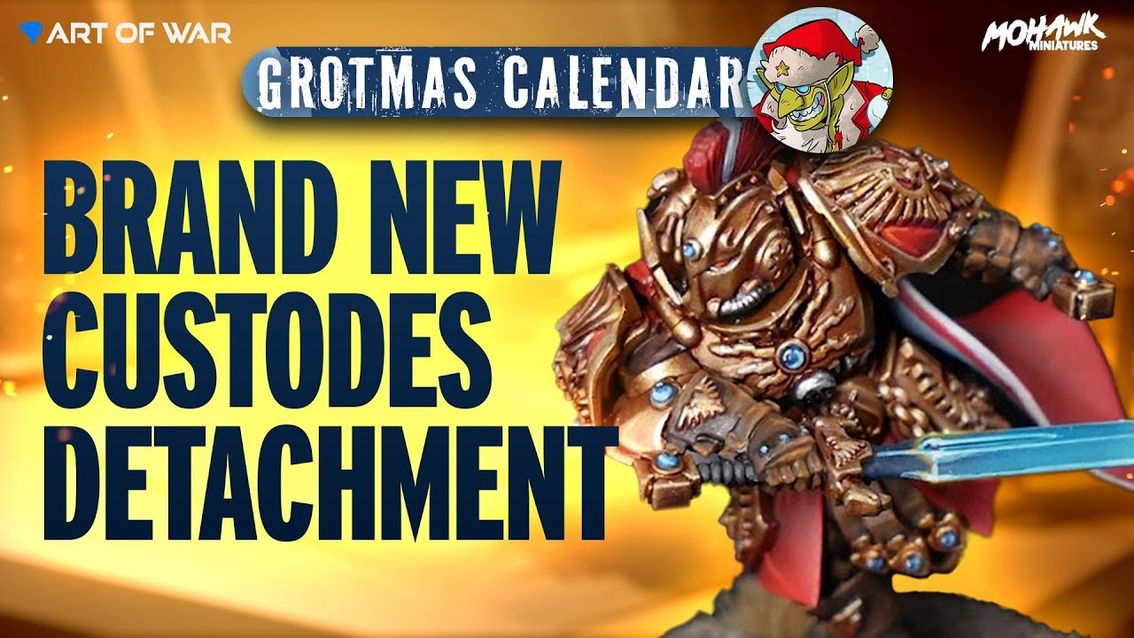 Adeptus Custodes Solar Spearhead Detachment Review - Grotmas 2024