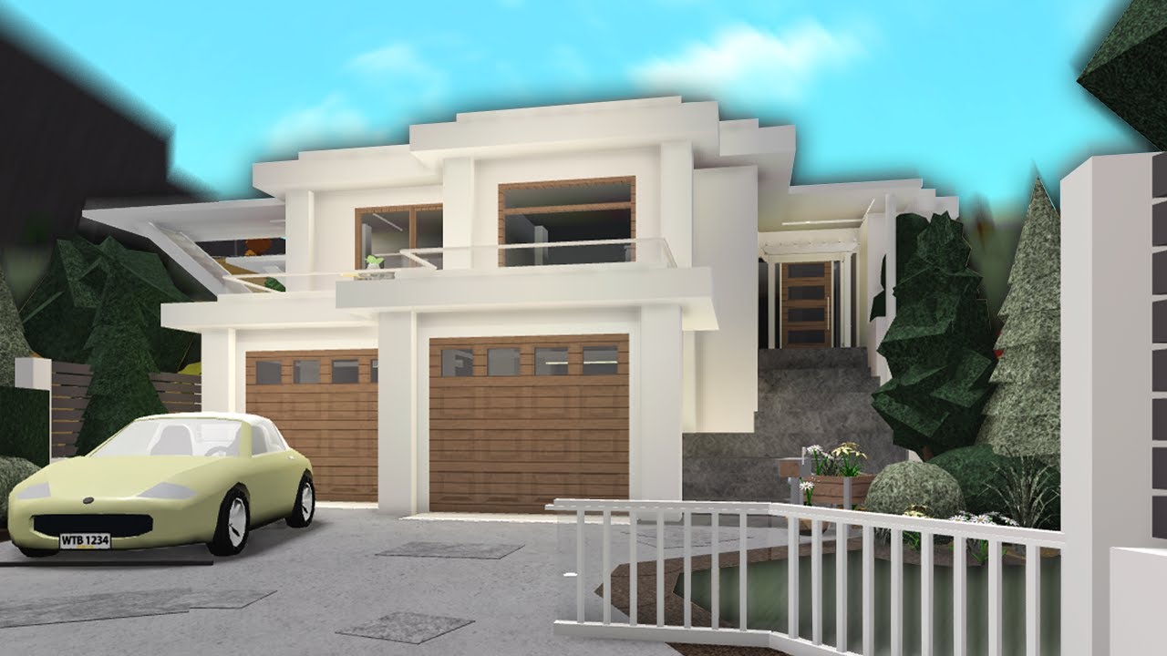building my DREAM HOUSE 1 (bloxburg)