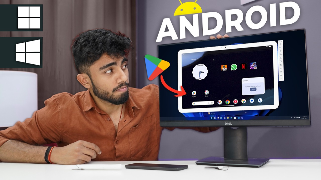 Making My Own Android Emulator on Windows - Run Andorid Apps & Games Offically By Google
