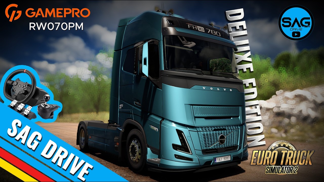 ETS2 Deluxe Edition: ОБКАТУЄМО ПОДАРУНОК ВІД ВЛАДА! 🎁 | SAG DRIVE