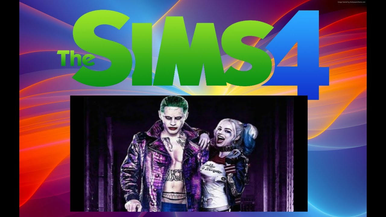 Sims 4= HARLEY QUINN  ~ JOKER