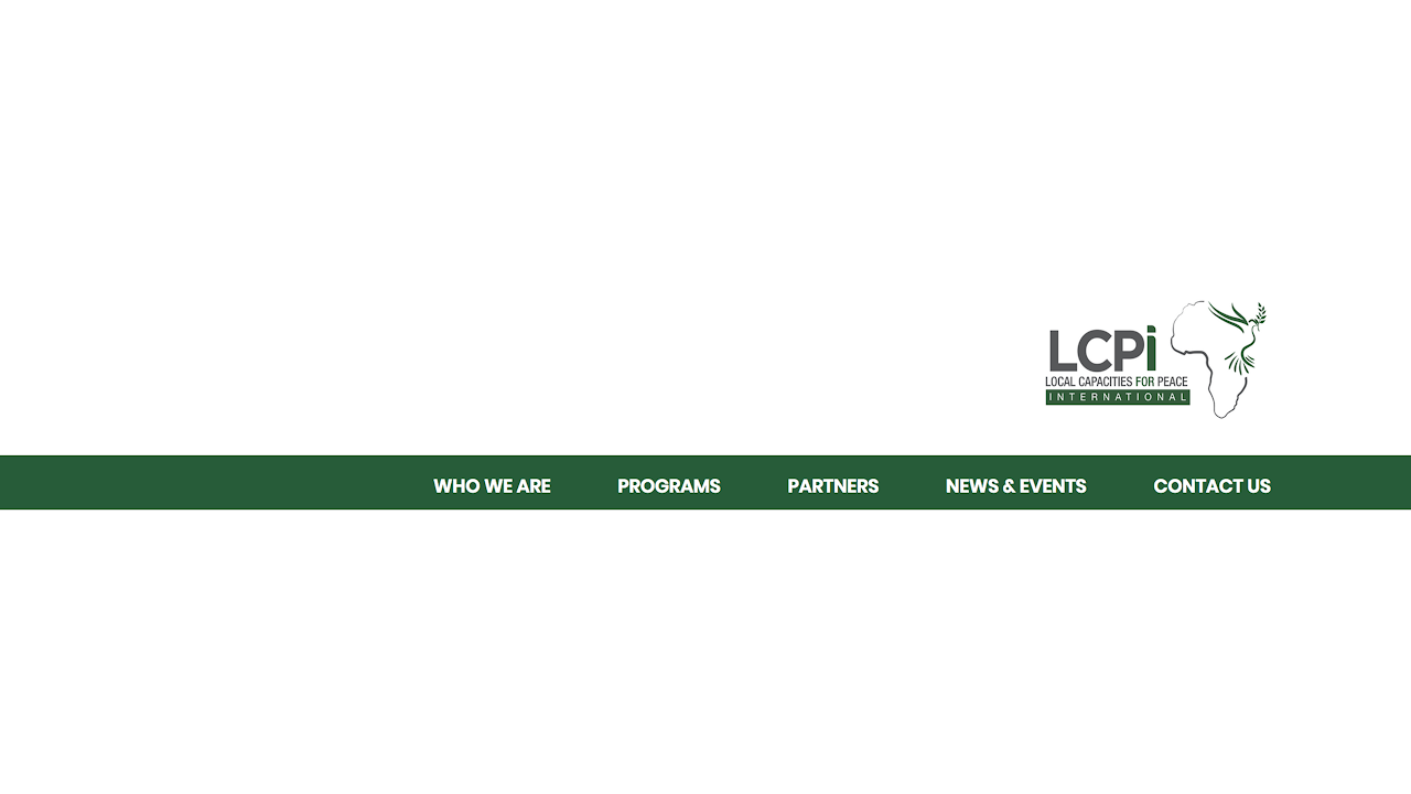 Local Capacities for Peace International Live Stream