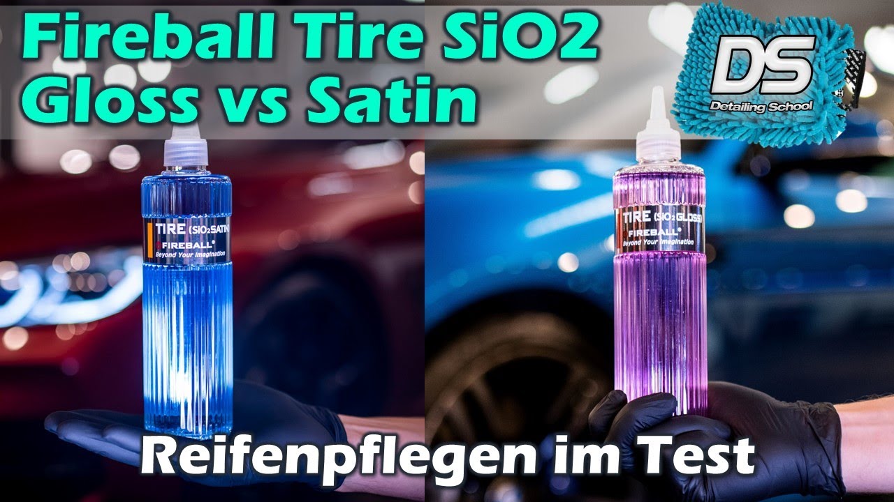 Fireball Tire SiO2 Gloss & Satin - Andreas‘ neuer Reifenpflege-Favorit?
