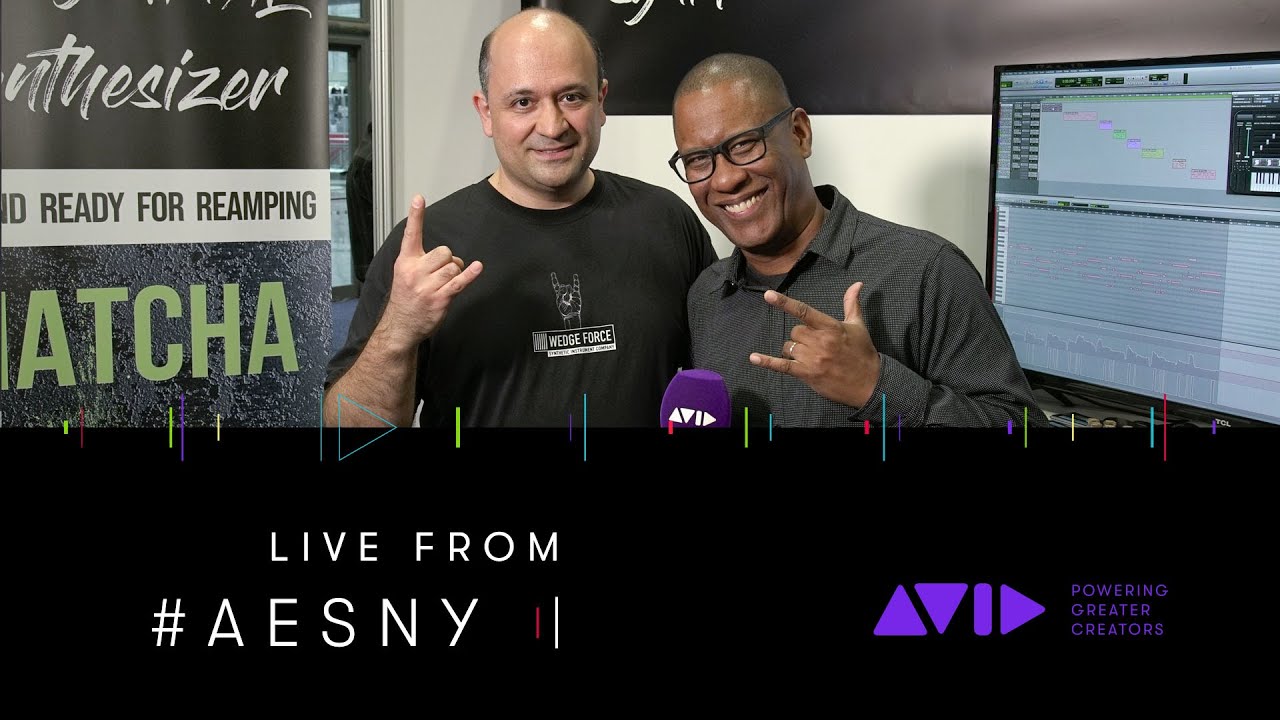 #AVID #AESNY LIVE ⏩ Antoan Arnaudov is CEO of Wedge Force