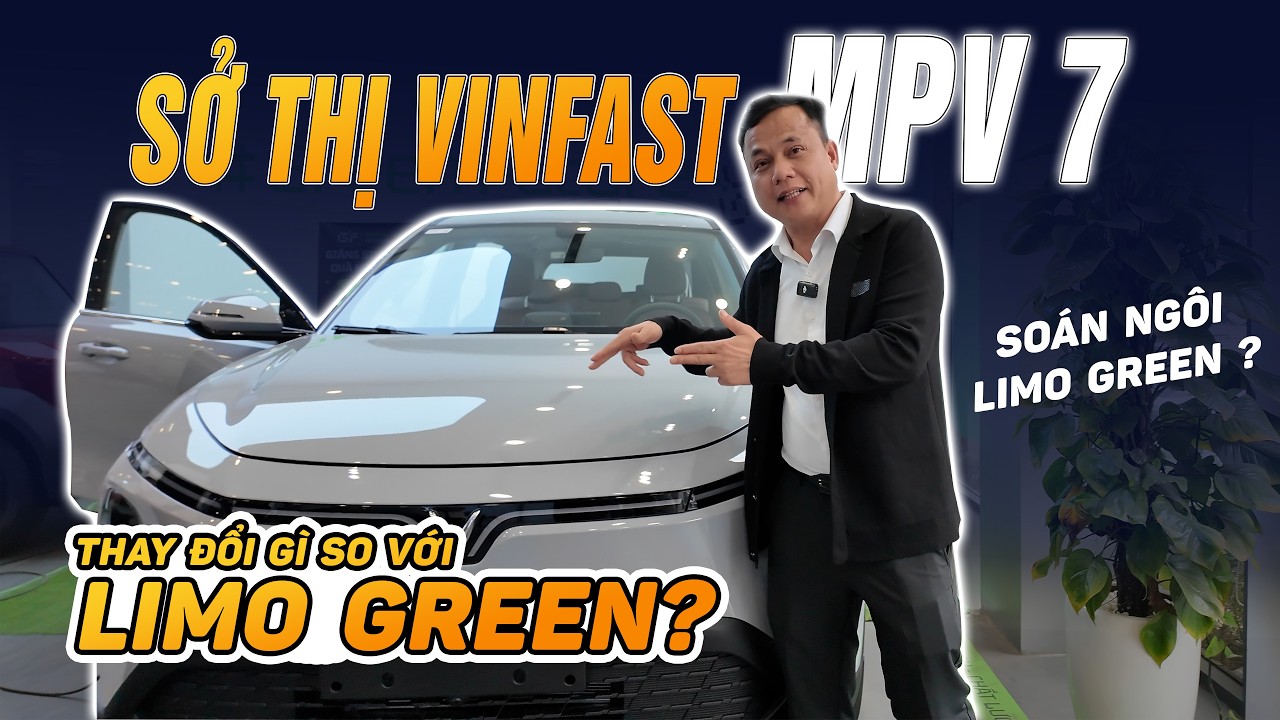 Sở Thị Chiếc Vinfast MPV 7: Phi&ecirc;n Bản Gia Đ&igrave;nh Liệu c&oacute; Ngon Hơn Phi&ecirc;n Bản Dịch vụ?