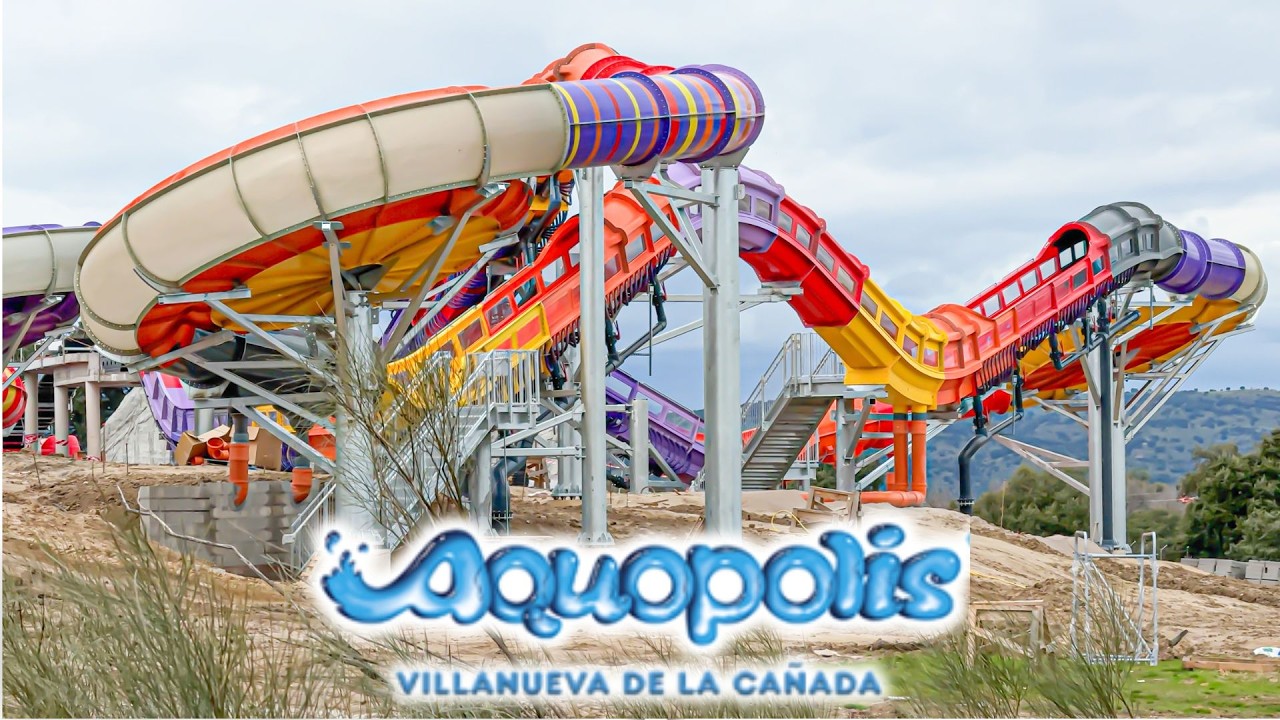 ¡Se está TEMATIZANDO! 🚧 OBRAS KILAUEA AQUOPOLIS VILLANUEVA DE LA CAÑADA (08/03/2026)