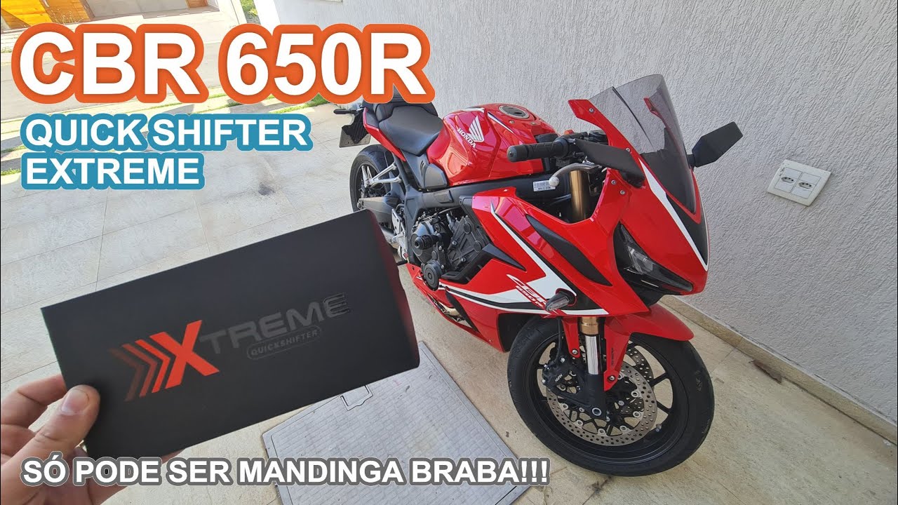CBR 650R 2021 INSTALAÇÃO QUICK SHIFTER XTREME. REMOVENDO QUICK ORIGINAL HONDA