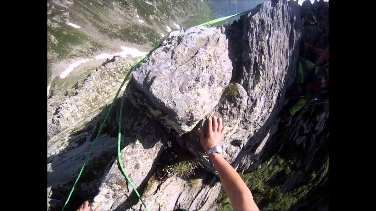 Tagliaferro cresta nord  nord-ovest . via alpinistica