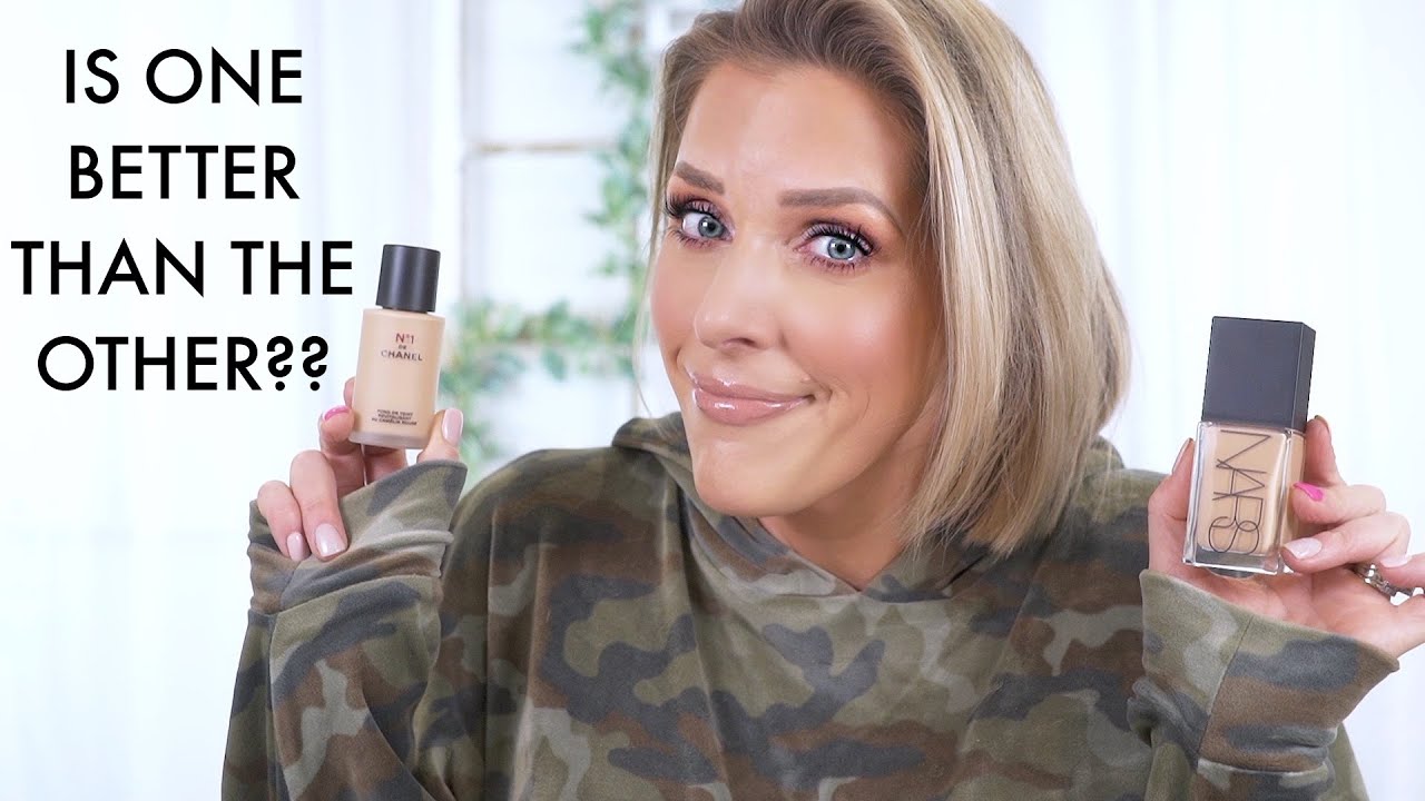 TWO NEW FOUNDATION REVIEWS | NARS LIGHT REFLECTING FOUNDATION AND CHANEL NO. 1 FOUNDATION