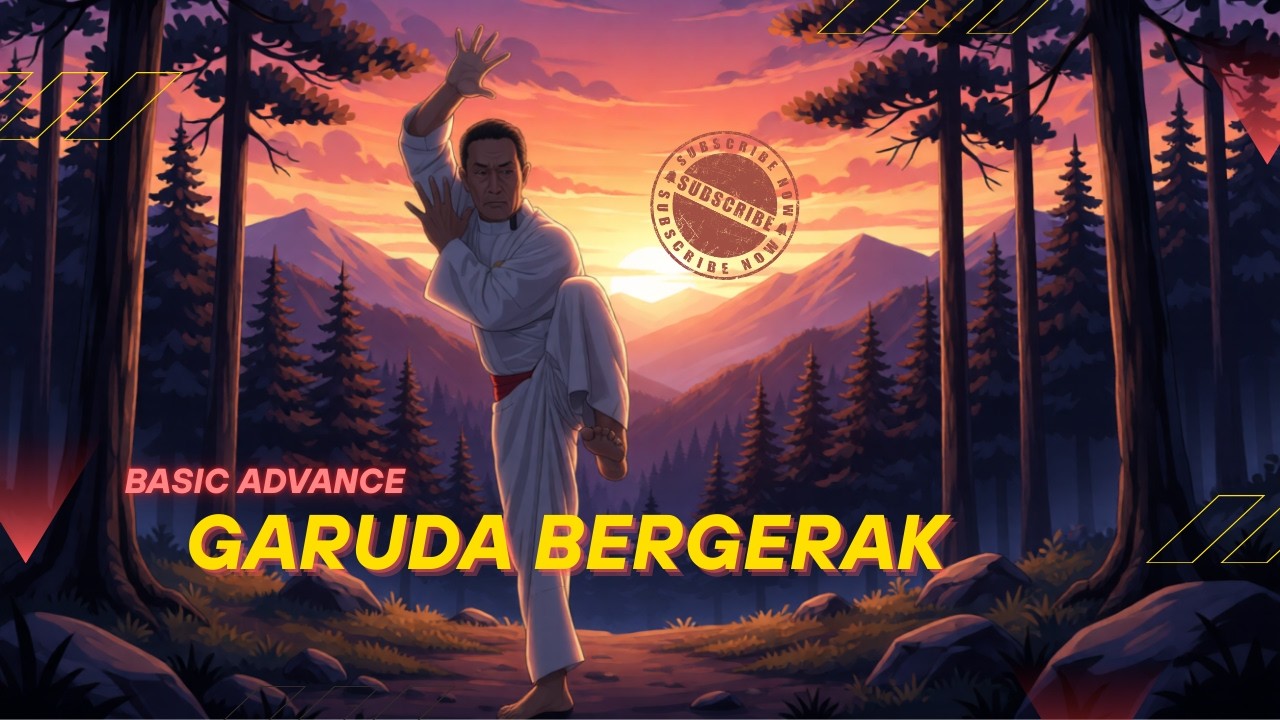 Sikap Garuda Aktif! Maju, Mundur, Samping Tanpa Kehilangan Tenaga