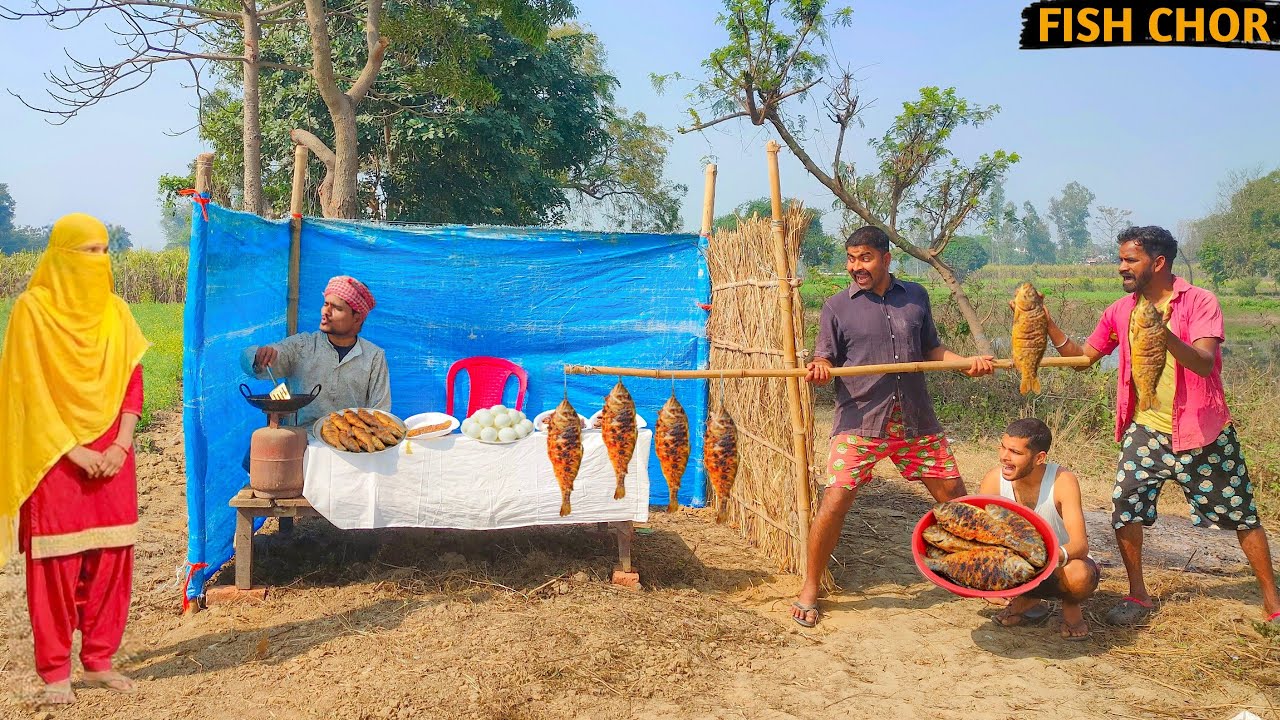 FISH CHOR PART-01 🤣 Must Watch New Funny Comedy Video 2026 || Bindass Fun Nonstop 
