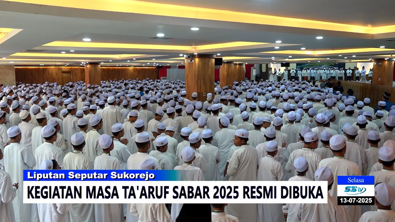 Kegiatan Masa Ta'aruf SABAR 2025 Resmi Dibuka || S3tv