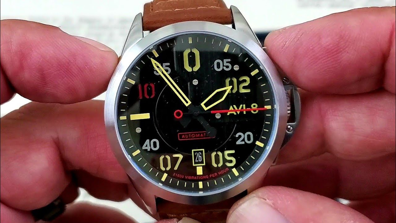 AVI-8 Watches P-51 Mustang 