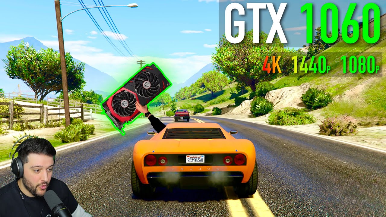GTX 1060 6 ГБ — GTA 5 Enhanced — 1080p, 1440p, 4K