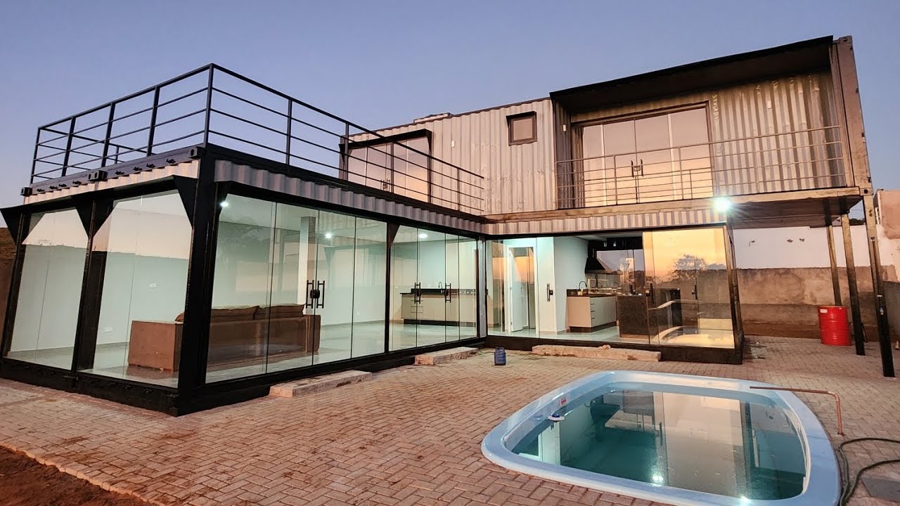 Agora vamos chegar aos 100k 😂🚀   Casa Container entregue em Avaré/SP!