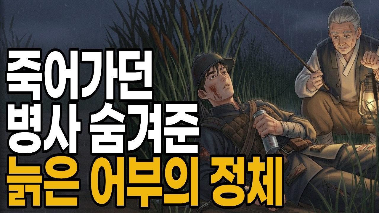 죽어가던 병사 거두어 준 늙은 어부, 열흘 뒤 관아 마당에서 드러난 충격적인 정체 | 야담•민담•설화•옛날이야기•오디오북