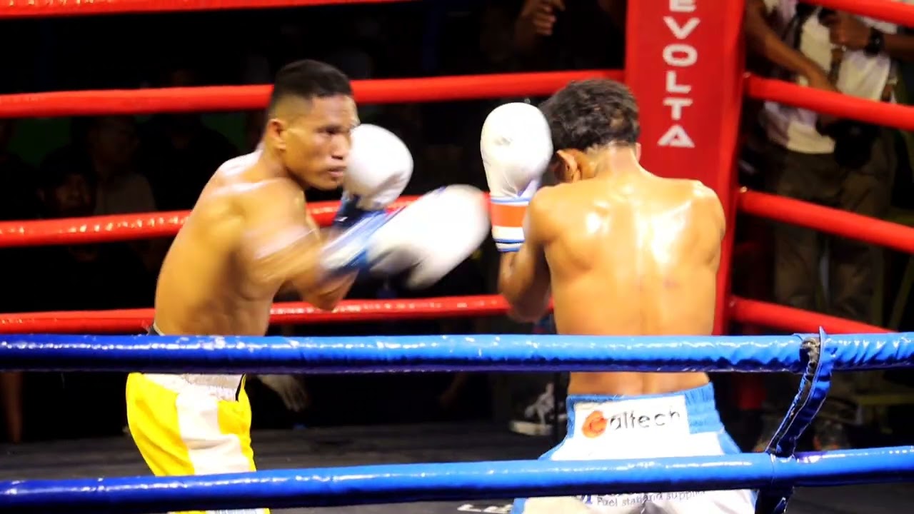 Revolta Combat Boxing Timor-Leste no Indonézia. Daniel vs Krispinus 