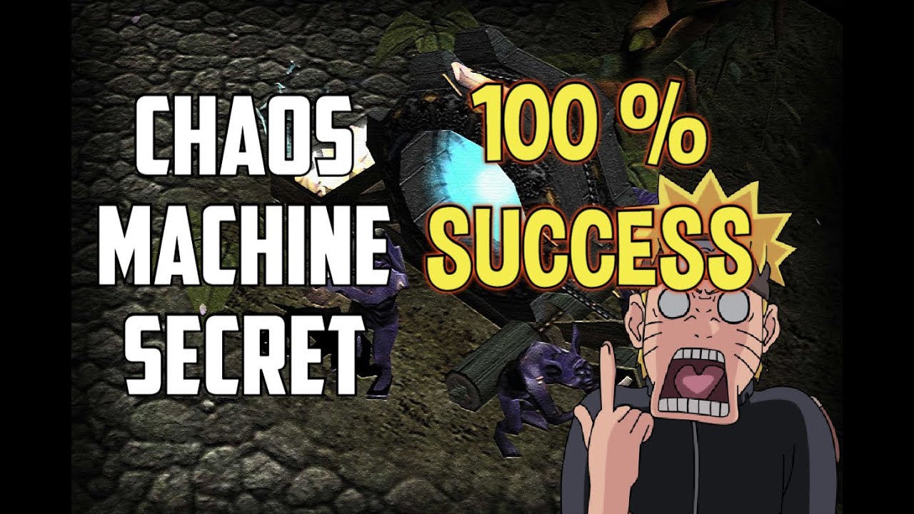 CHAOS MACHINE SECRET | 100% CHANCE? | MU BATTLEGROUNDS
