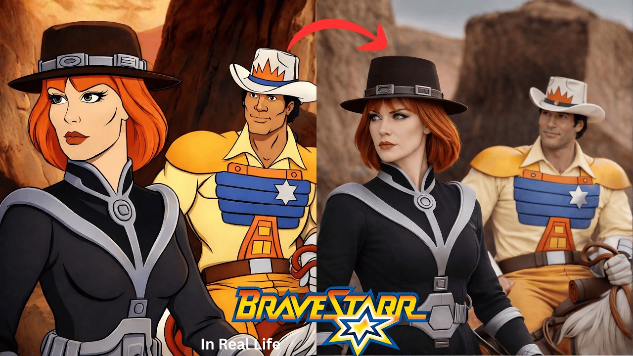 BraveStarr в реальной жизни ⚡ | Законник Нового Техаса &ndash; Преображение в живом исполнении