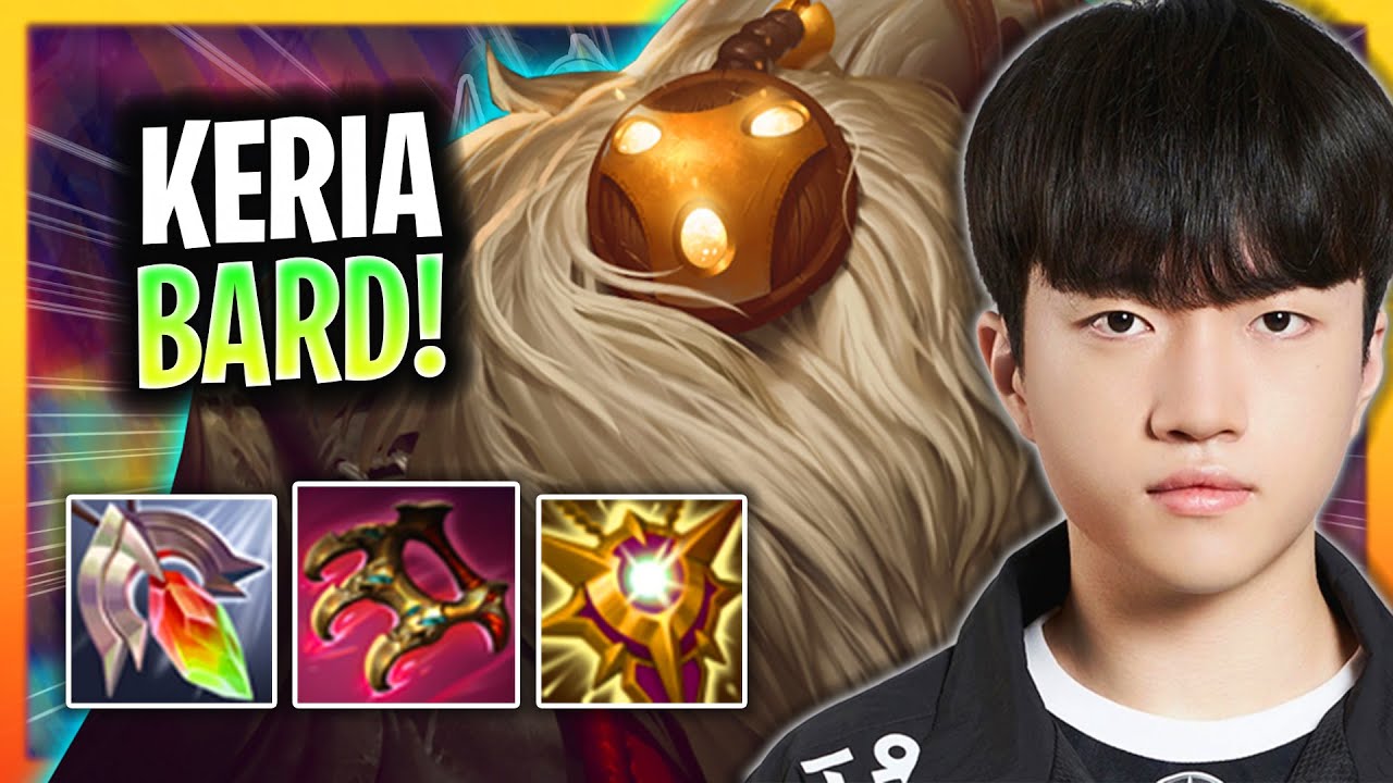 KERIA IS INSANE WITH BARD! | T1 Keria Plays Bard Support vs Pyke!  Season 2025