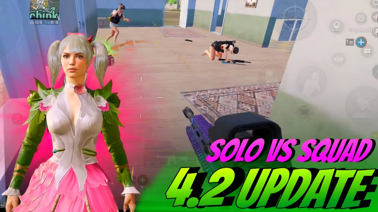 SOLO VS SQUAD 4.2 UPDATE 🔥