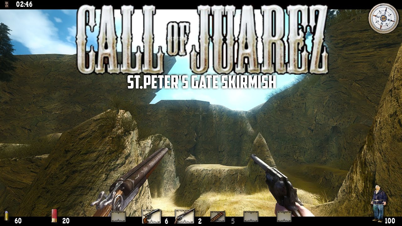 Call of Juarez 2020 Multiplayer St.Peter's Gate 2v1 Skirmish Gameplay | 4K