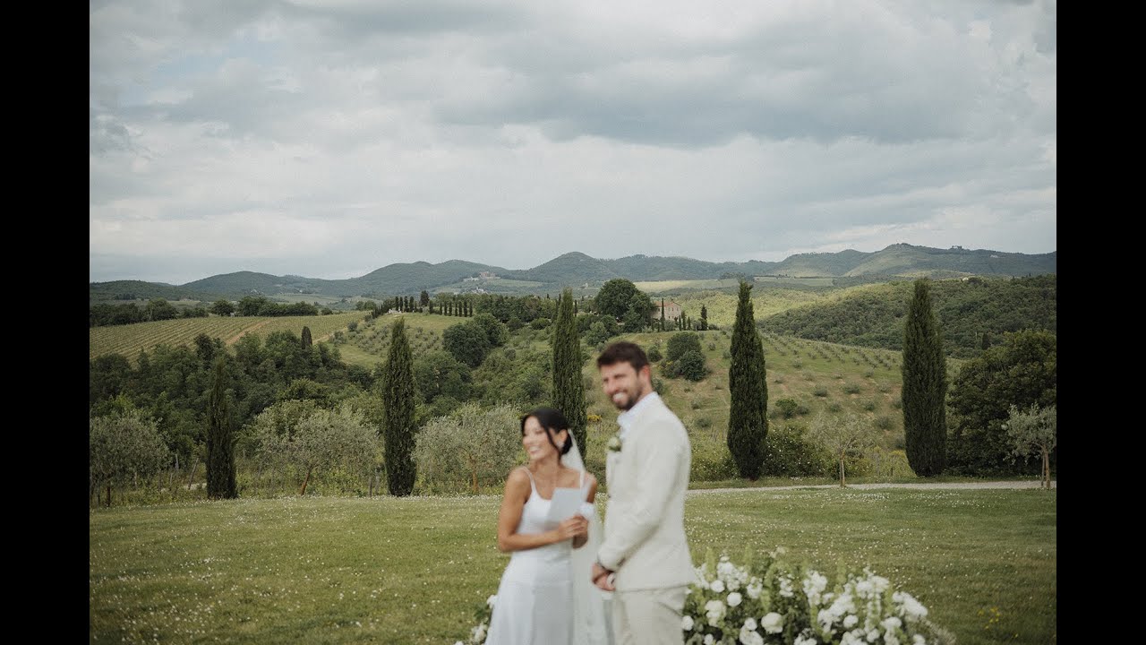 Elopement Wedding na Toscana, Itália - Priscila & Marcelo | Full Video