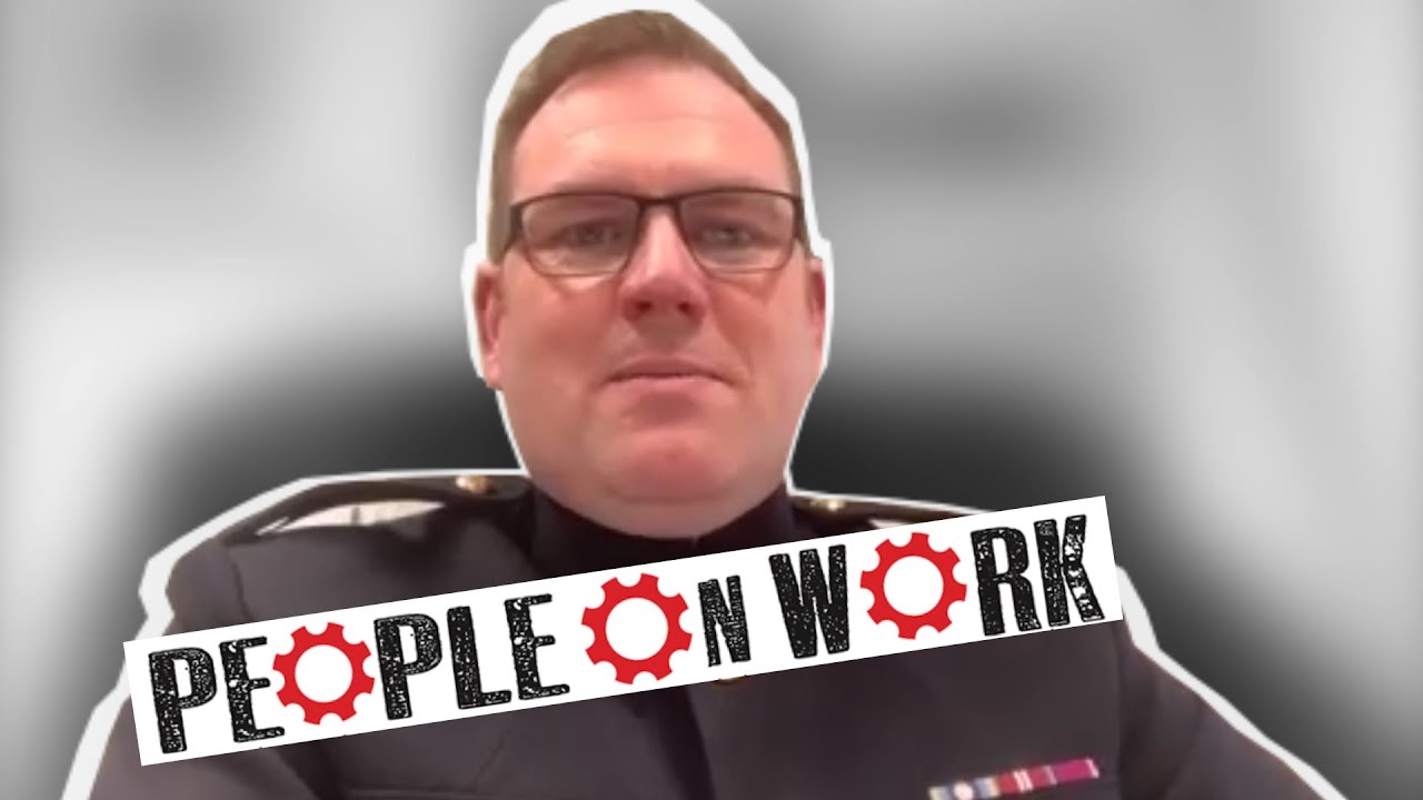 PEOPLE ON WORK! 3 Golden Question Interview with Chris Douglas, Regimental Corporal Major