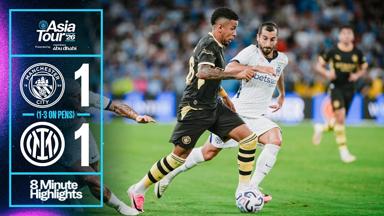 HIGHLIGHTS | Man City v Inter Milan | The start of our pre-season Asia tour!