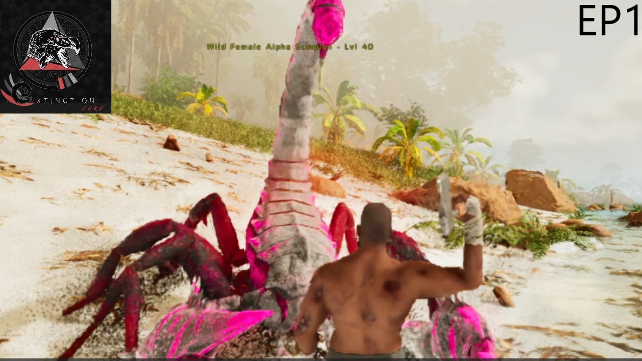 Brand New Modded Adventure Begins Ark Ascended Extinction Core  Ep1