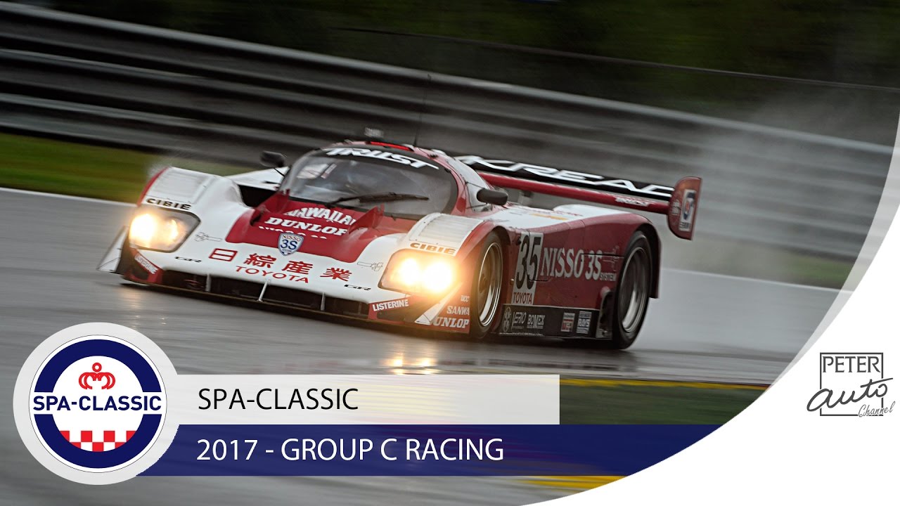 Historic endurance racing with Group C cars at Spa-Classic 2017