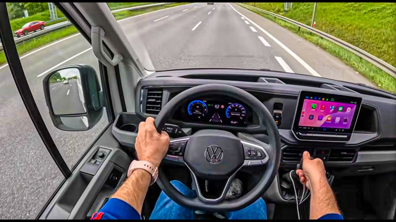 2025 Volkswagen Crafter | 2.0 TDI 140 HP | POV Test Drive
