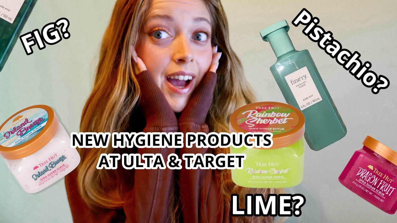 NEW VIRAL HYGIENE PRODUCTS AT TARGET & ULTA! TREE HUT SCRUBS | FINE’RY PERFUME