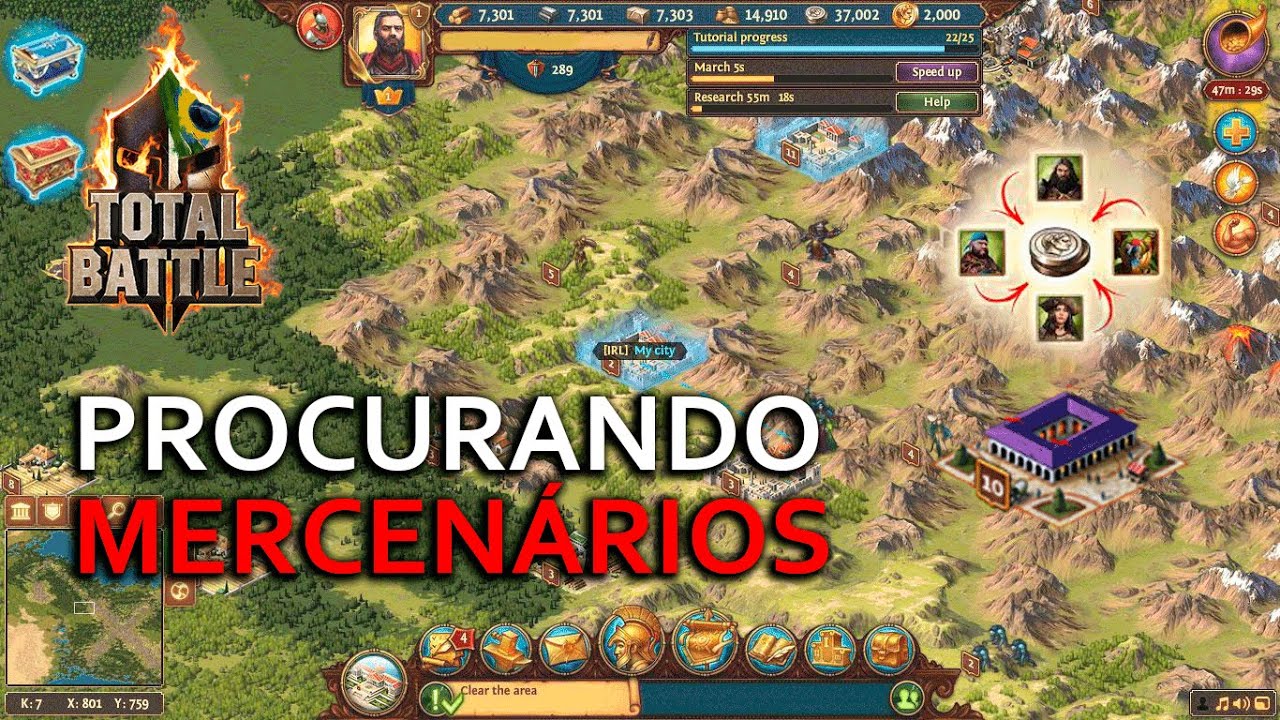 Total Battle - Procurando Mercenários ao vivo