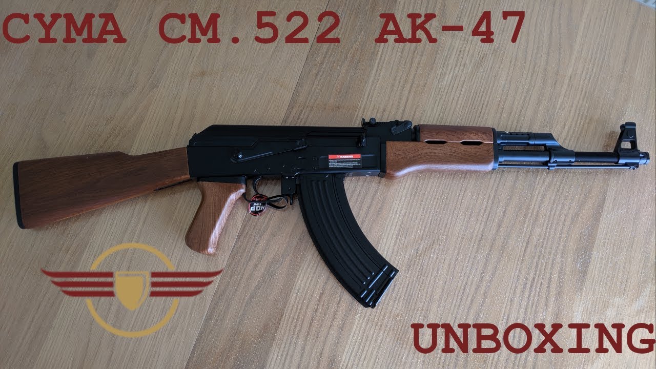 [РАСПАКОВКА] CYMA CM.522 AK-47 Бюджетный вариант, отличный стартовый вариант