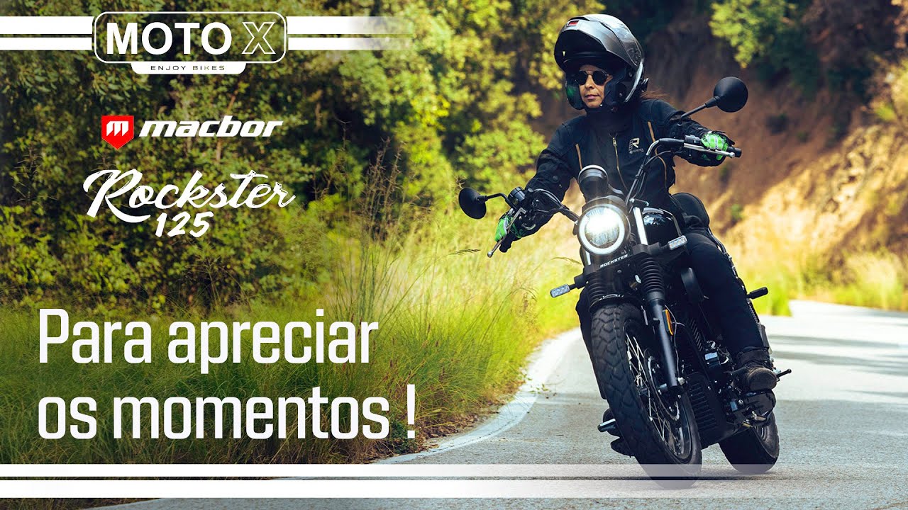 Review - Teste Macbor Rockster 125 Evo - Flat