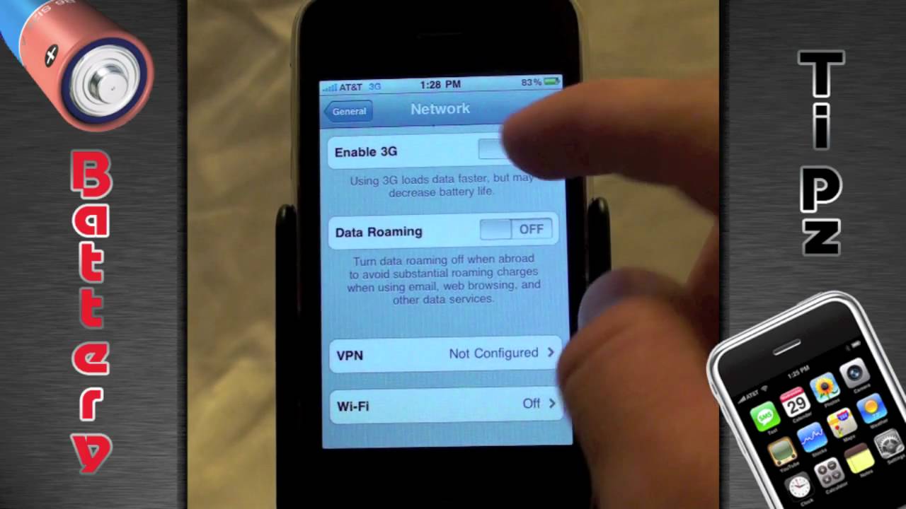 How To Save Battery For iPhone 3G/3Gs