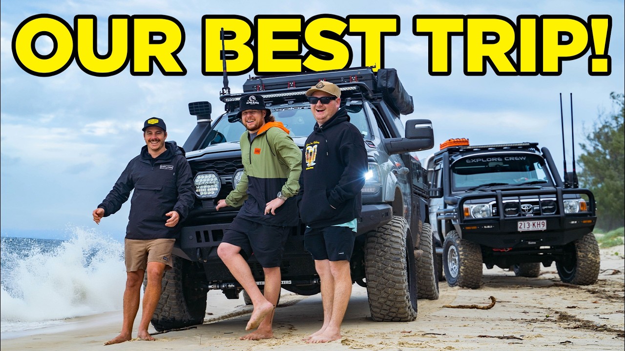 EVERYTHING WENT WRONG! Stranded AND Bogged on Moreton Island! 😂