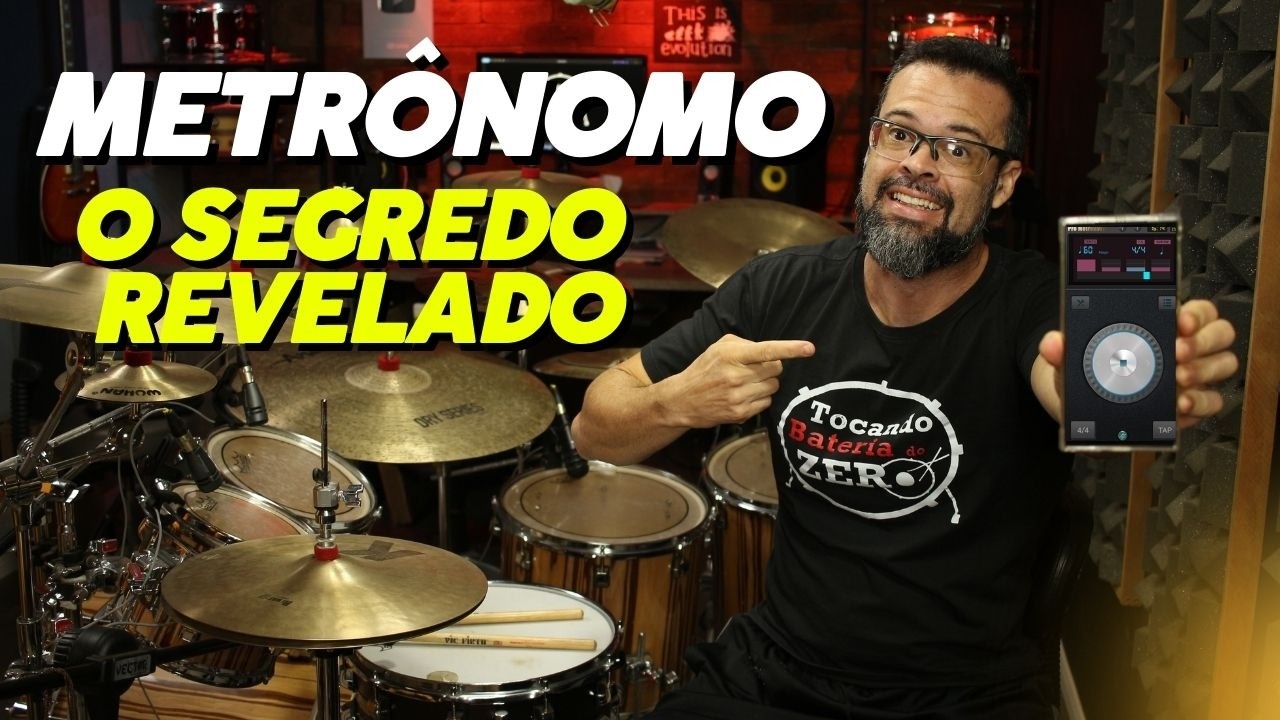 O Segredo de como Tocar com o Metr&ocirc;nomo 🔥