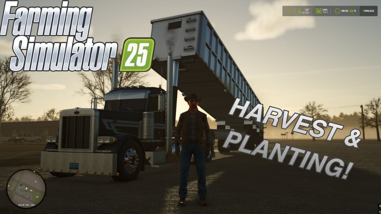 Harvest Income & Planting! - Michigan Man - Ep 2 | Farming Simulator 25