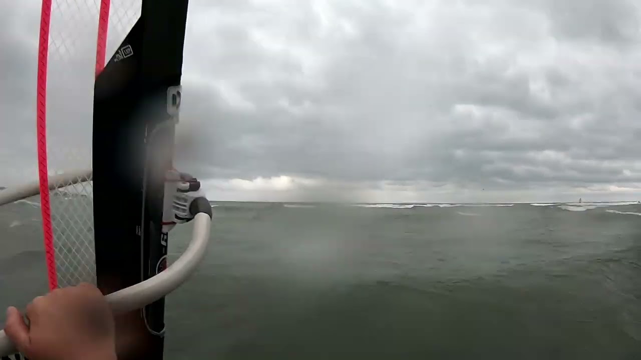 Windsurfing Sherkston Shores, Lake Erie, November 11 2024