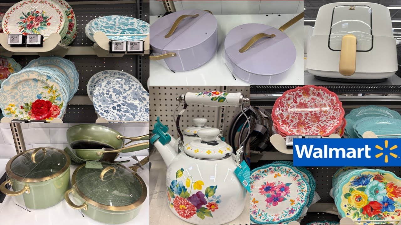 Walmart Dining & Kitchen utensils | Walmart Dinnerware - Shop with me