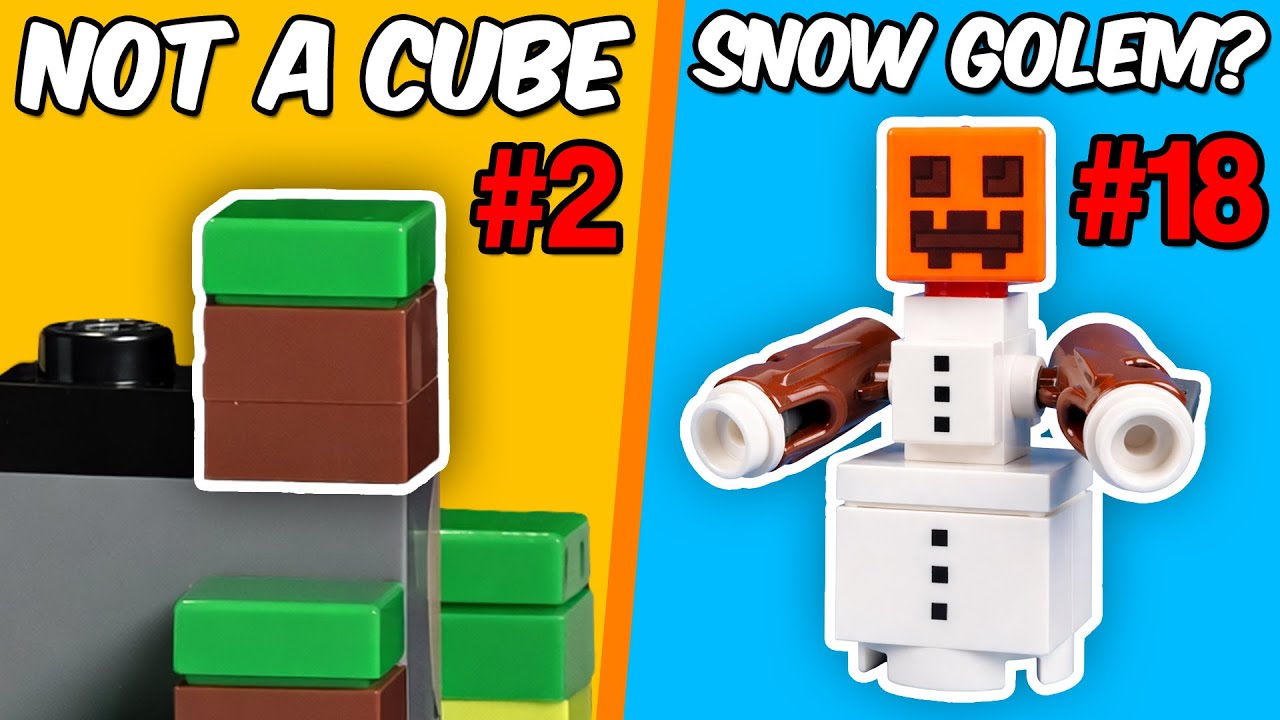 Every Wrong Detail in LEGO Minecraft...