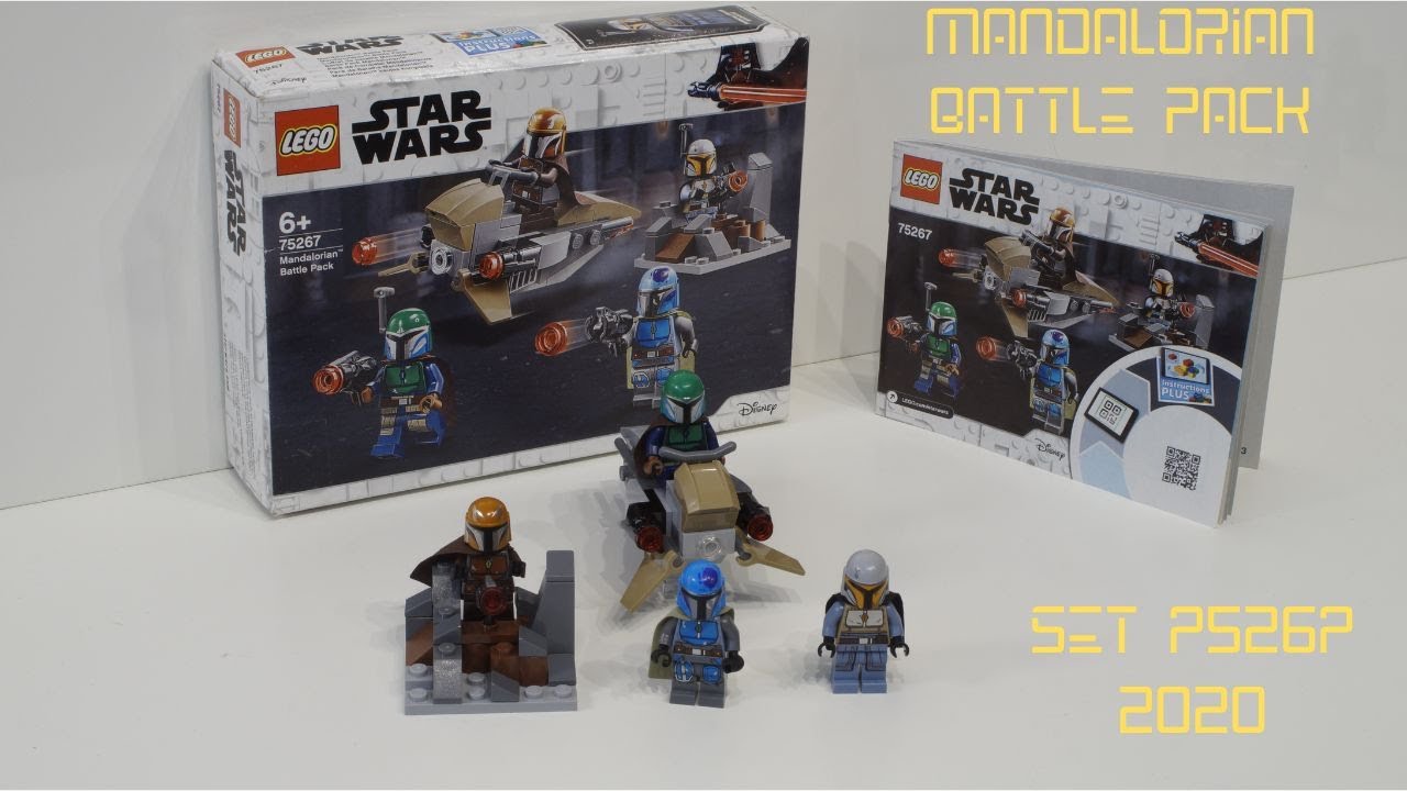LEGO STAR WARS 75267 vs 7914 Mandalorian Battle Pack