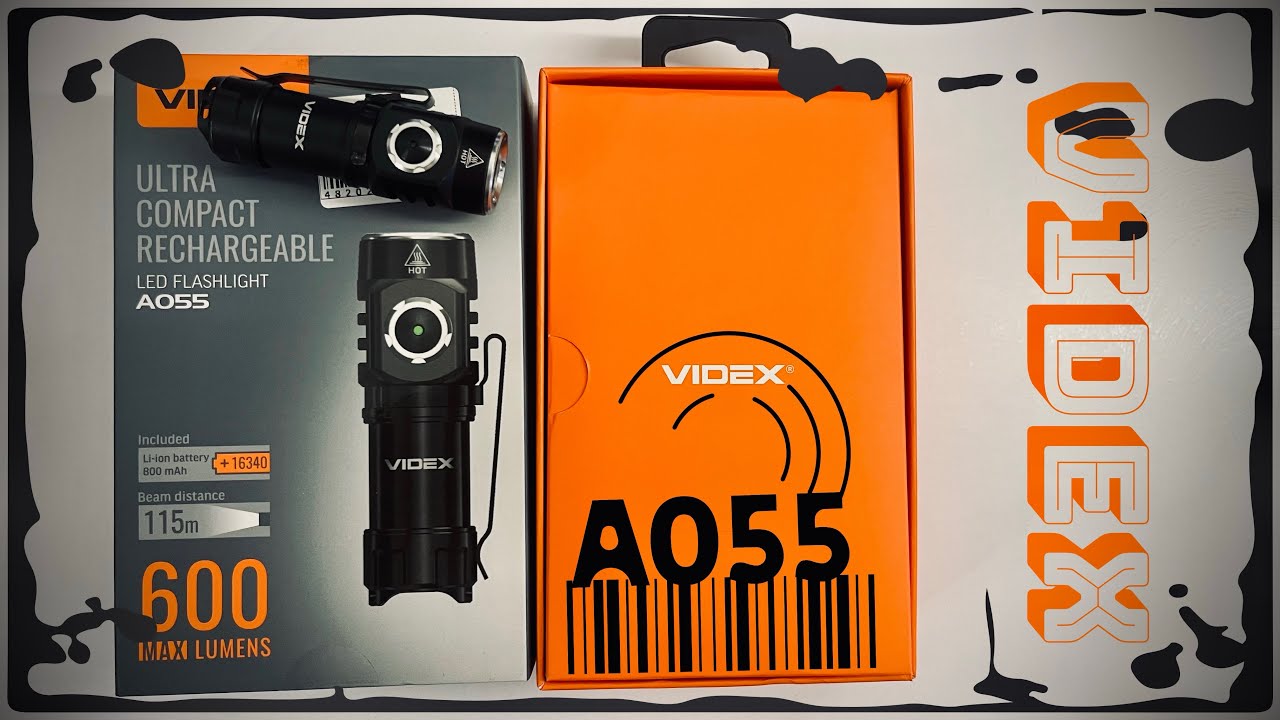 Фонарик VIDEX A055 . Mini light 🔦