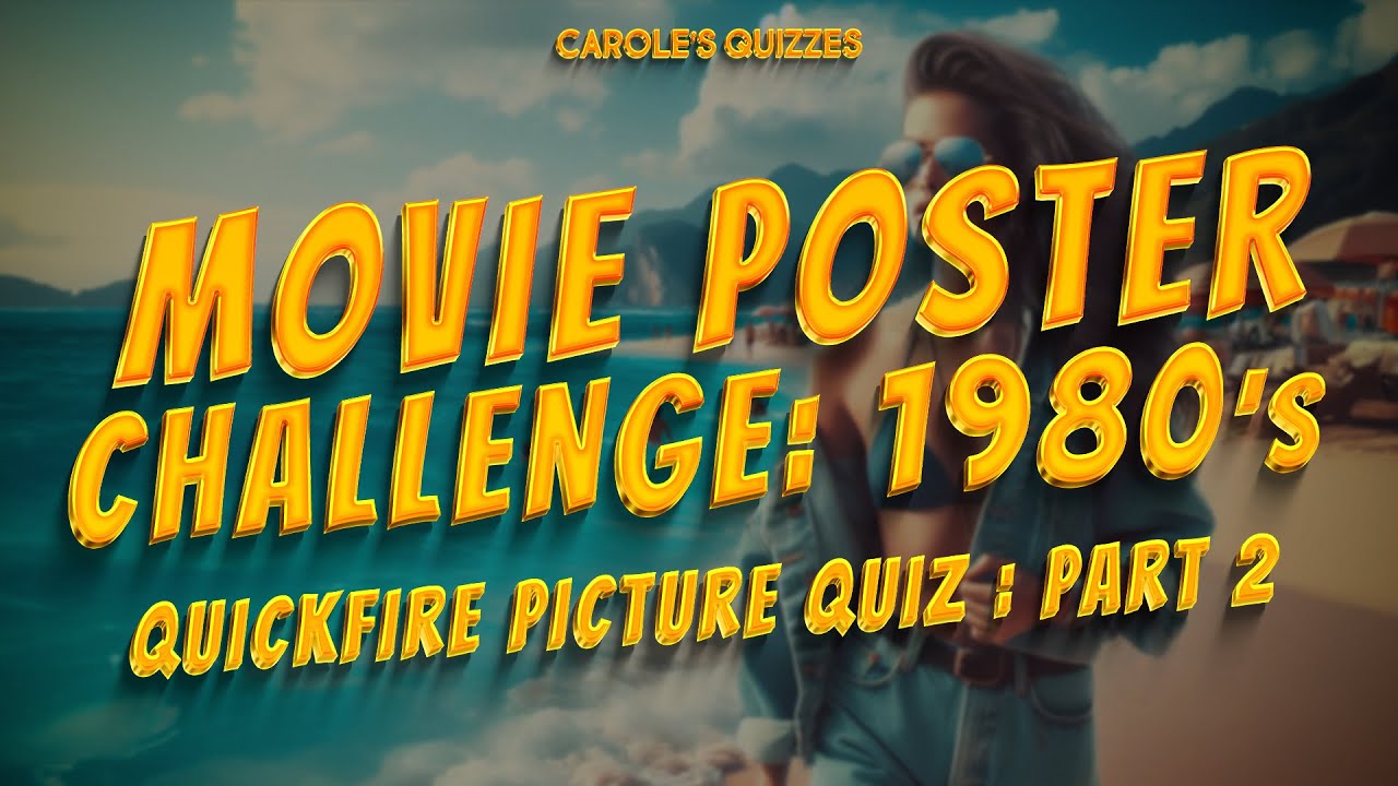 Movie Poster Challenge: 1980s Edition Part 2 : 30 More Films To Name!