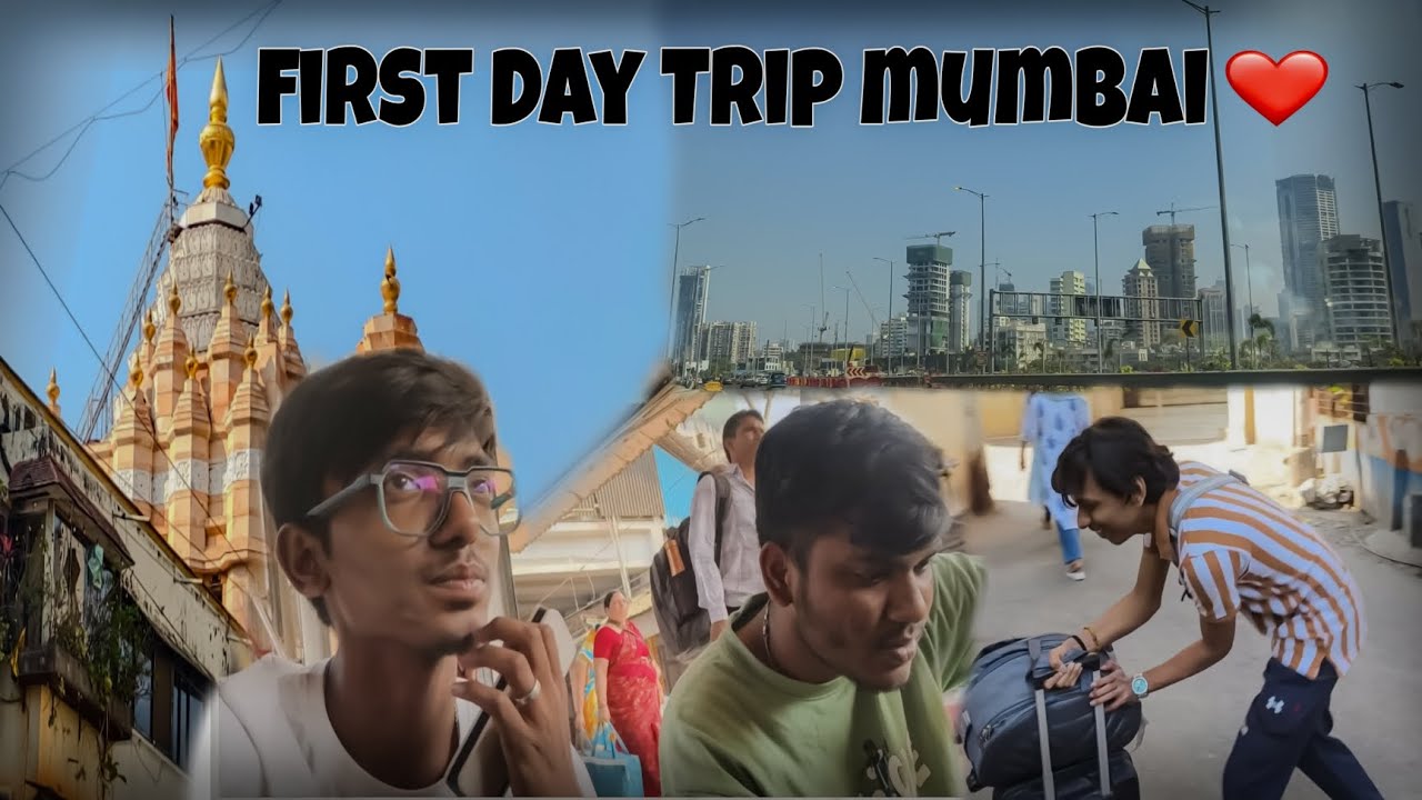 Papa ne મમ્મી ની યાદ Aavi gay 😂 || First Day Trip Mumbai || Yash Rana.vlog ||