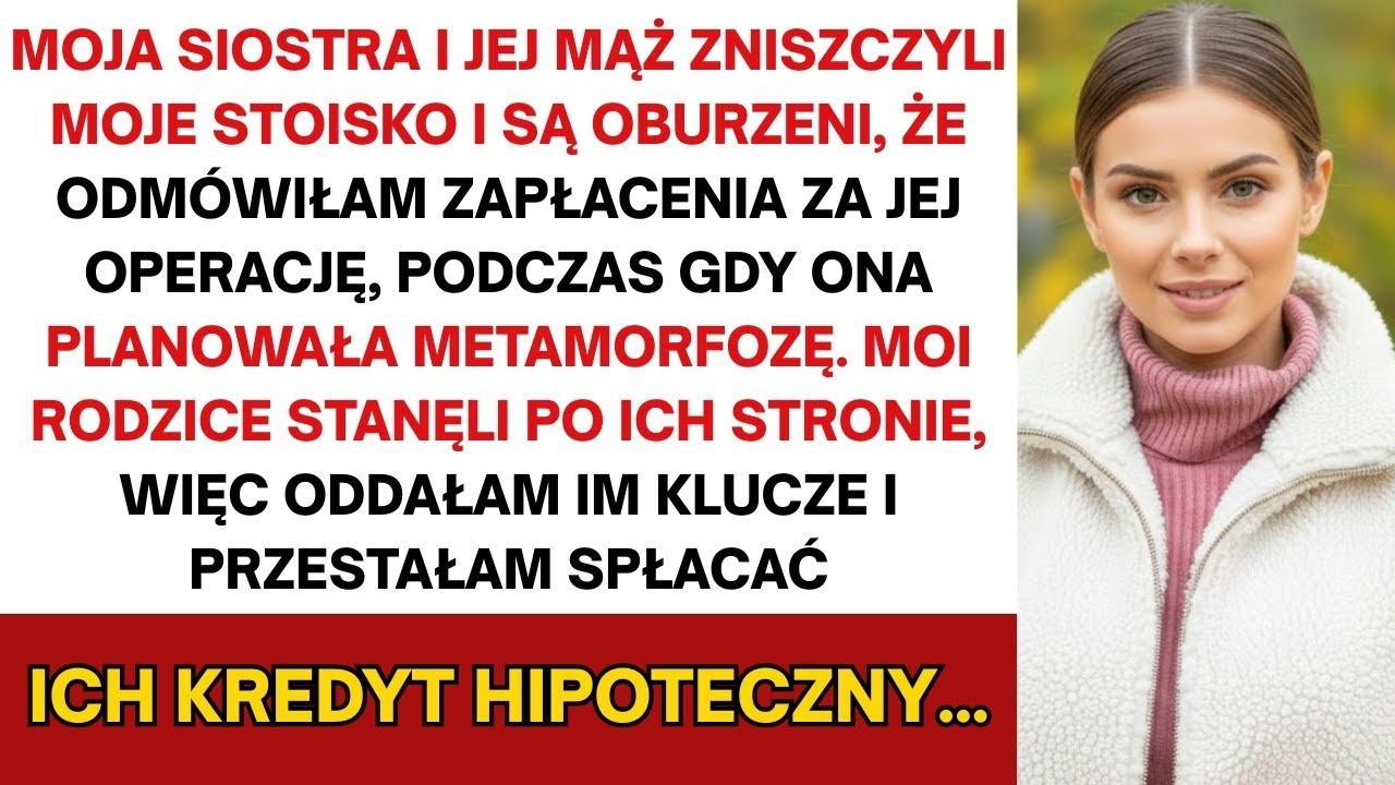 Moja siostra z mężem zniszczyli doszczętnie mój stragan i oburzają się, bo odmówiłem im zapłaty