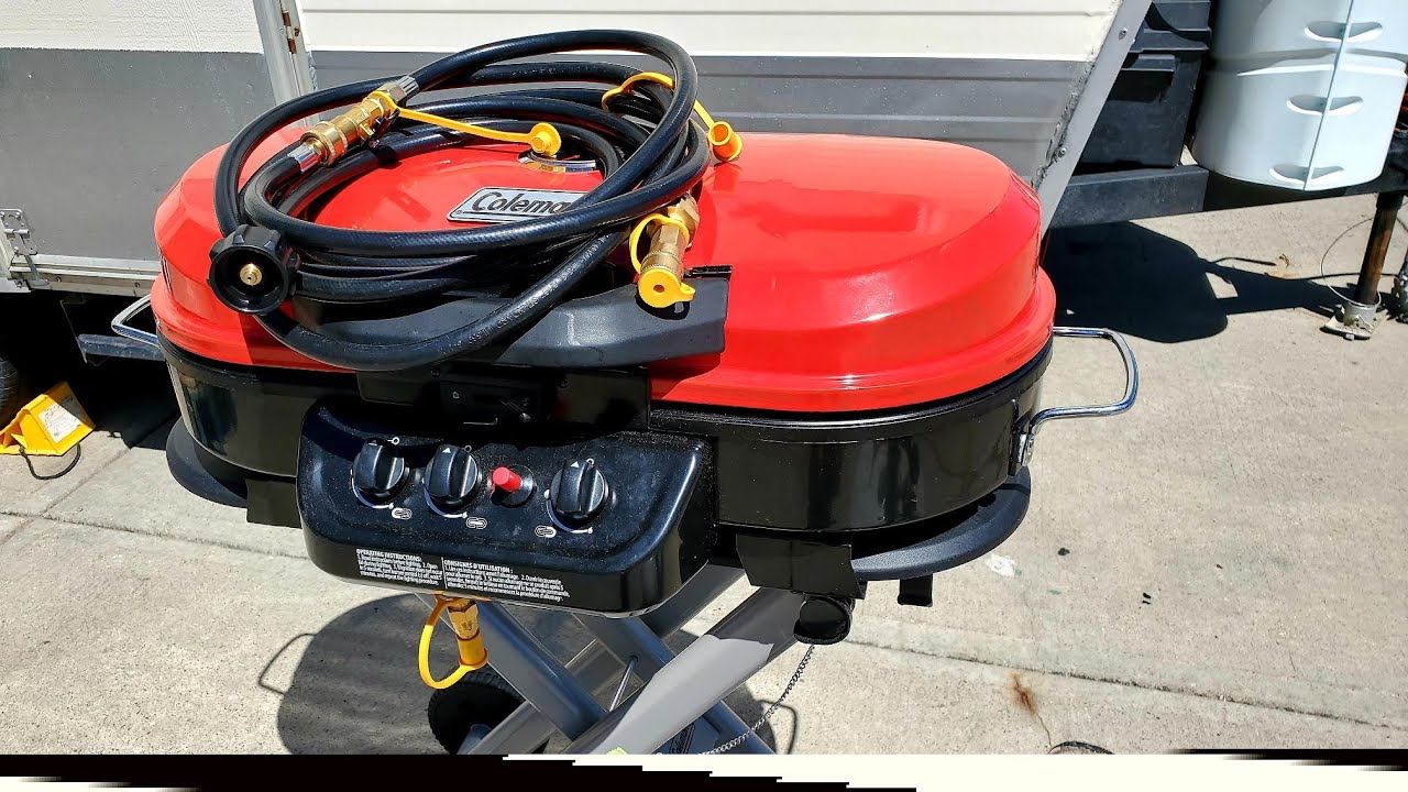 Converting a Coleman Road Trip 285 Grill for Propane Quick Connects